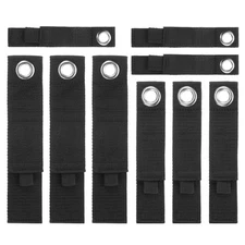 9pcs Extension Cord Holder Organizer Straps, 184/260/330mm (7/10/13 Inches)