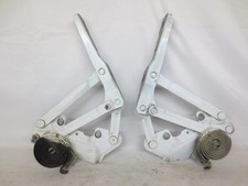 94-01 Dodge Ram Hood Spring Hinge Set Lr White 1500 2500 3500 Oem 018 04 30 26