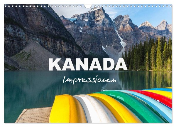 "Calendar 2027 · US Version · Kanada - Impressionen (Wall Calendar 2027 17\" × 12\""-image