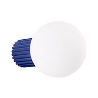 Wandleuchte Bad IP44 Marine Blau G9 Glas B:12 Cm Spiegel Wandlampe Badezimmer