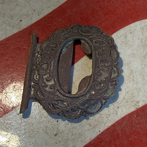 Dug Civil War  💥 🇺🇸 💣 Scarce Silvered Wreath Sash Buckle Two Piece