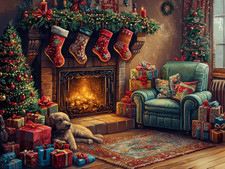 Christmas Diamond Art Kits for Adults, Diamond Art Painting Kits for Adults Xm