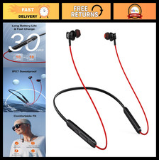 Wireless Bluetooth Earbuds V5.2, Magnetic Neckband Headphones, 30H Playtime, IPX