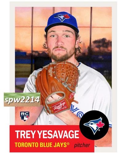 Topps Living Set Trey Yesavage #938 - Presale