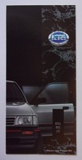 KIA PRIDE orig 1993 UK Mkt Small Format Sales Brochure