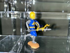 Timpo Toys Rare Blue Knight with VERY RARE Medium Blue Running Legs