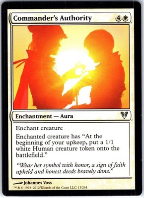 Commander's Authority 13 U Avacyn Restored Magic the Gathering MTG LP