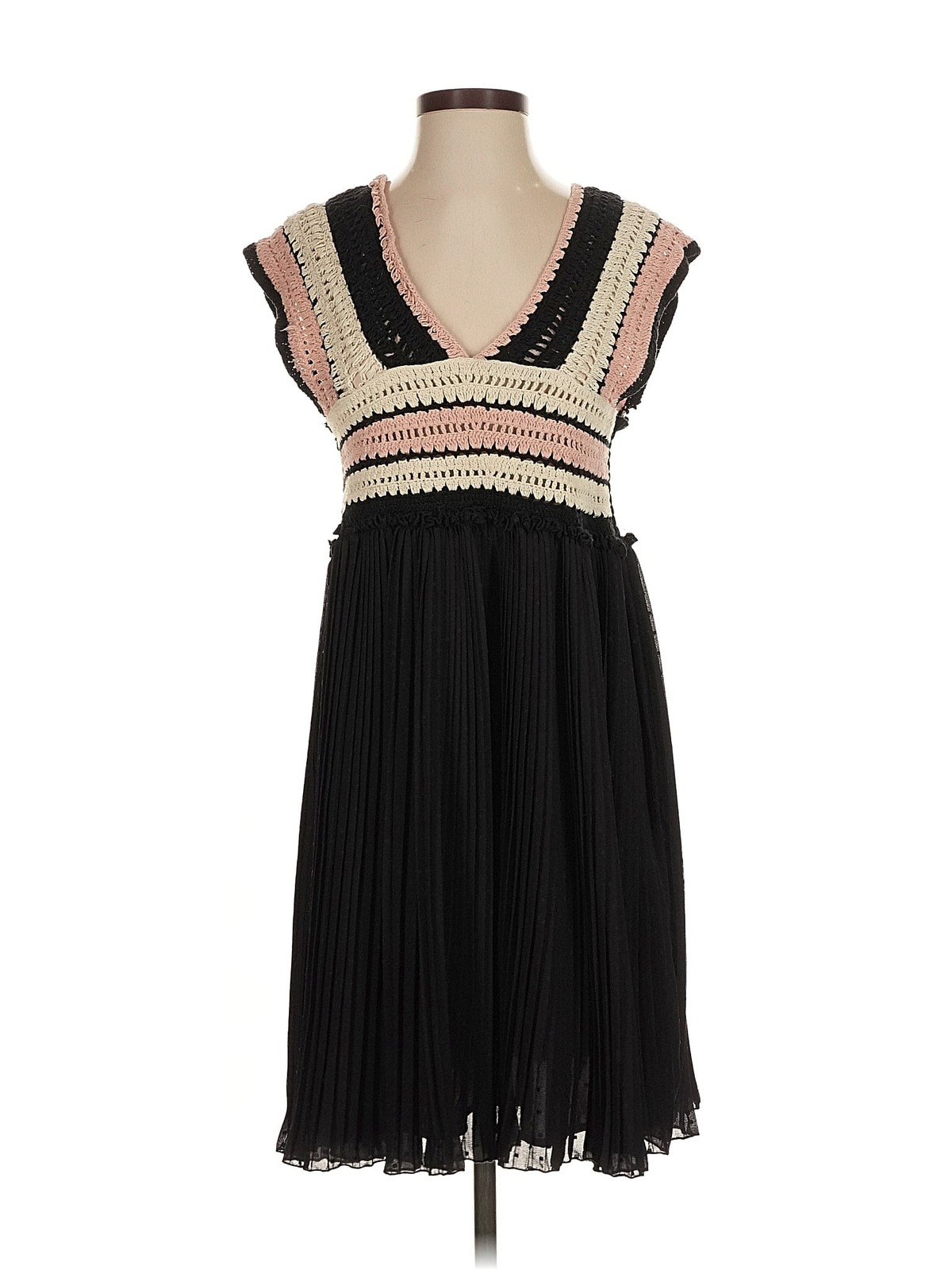 Zara Women Black Cocktail Dress S