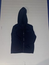 OshKosh Bgosh Kids Black Full Zip Hoodie Sweatshirt Size 7 Solid sweater Soft