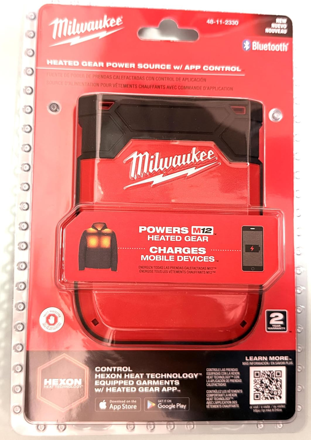 48-11-2330 Heated Gear Power Source battery App Control