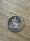 1853 (Arrows) Liberty Seated Dime VG+