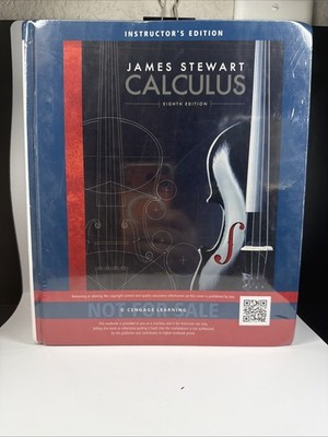 Calculus James Stewart eighth edition Instructors Edition NEW SEALED