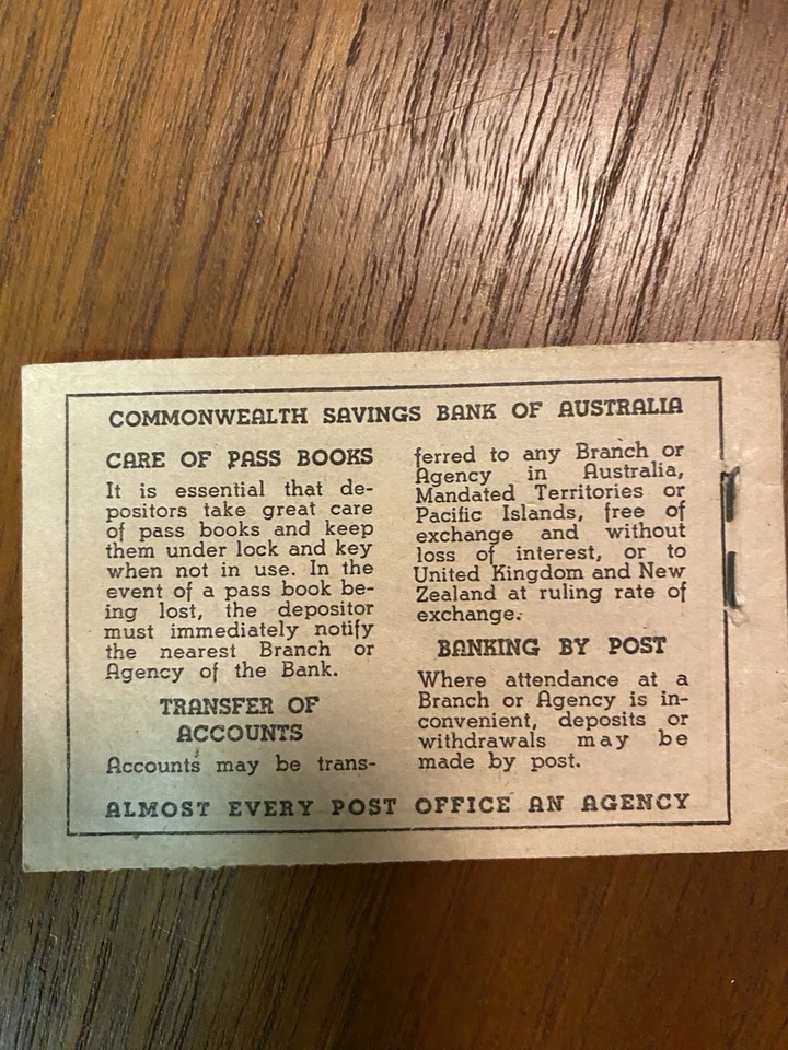 Folleto de Australia 1942-49 de 6 x 2 1/2d sellos escarlata KGV1 sin explotar MUH Foto 2 de 4