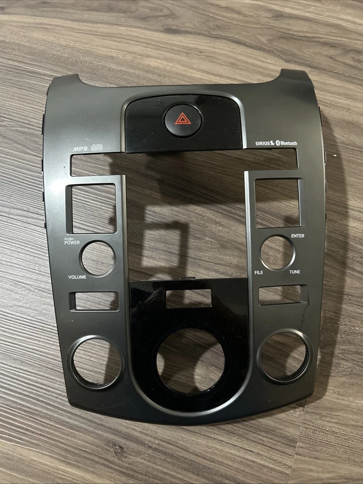 2010-2013 Kia Forte радио стерео приборной панели ободок отделка чехол с опасности - Изображение 2 из 4