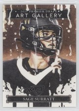 2021 Sage Premier Draft Art Gallery Sage Surratt #AG-16 1fa0