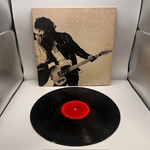 Bruce Springsteen Born To Run 1A/1A Misprint 1st Press Sticker Vinyl LP 1975
