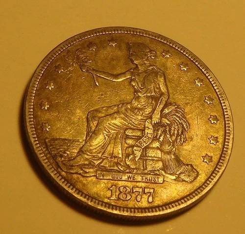 1877-P Trade Silver Dollar $1 XF Details