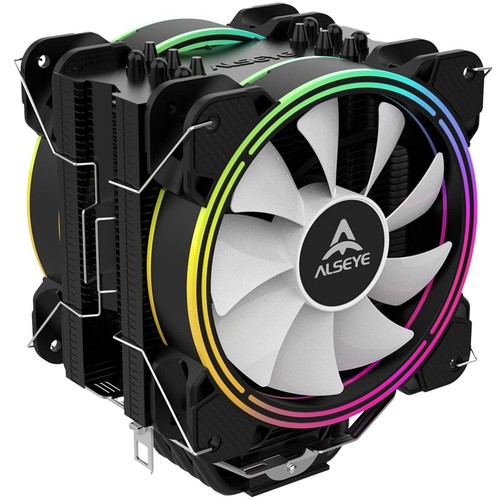 Dissipatore Universale Per CPU - Doppio Heatpipe, 2000 RPM, Silenzioso 18dBA, Per AM2/AM4, LGA 775-1700 - 4