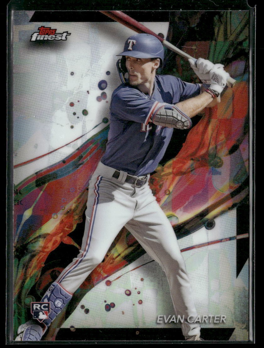 2024 Finest #62 Evan Carter Refractors