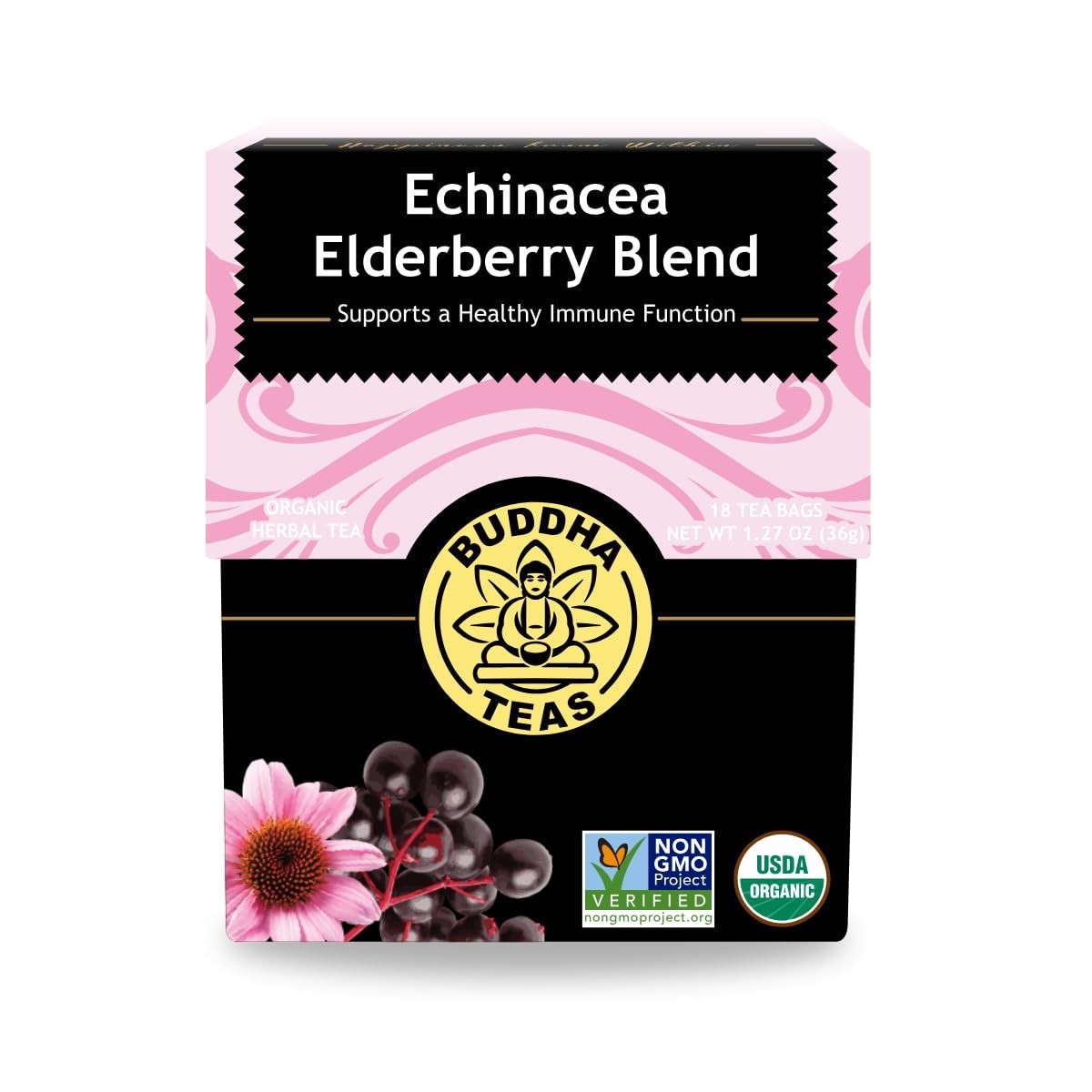 S - Tea Echinacea Elderberry Blend ~~ Set Of 3 ~~ New