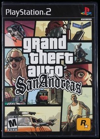 Grand Theft Auto San Andreas PS2 Sealed Graded PSA 9.8