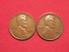 1932P+D  LINCOLN WHEAT CENTS, FREE SHIPPING (#254E)