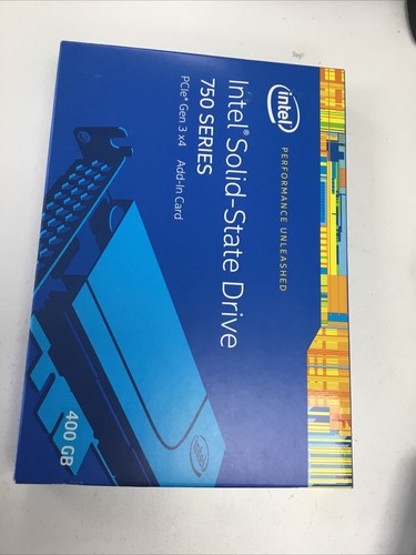 Intel Solid State 750 Series PCIE Gen 3x4 400GB BRAND NEW
