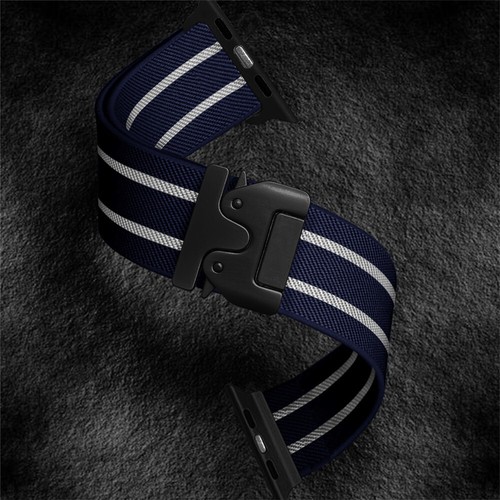 Nylon Sport Band Strap for Apple Watch 10 9 8 7 6 5 SE Ultra 2 42/44/45/46/49mm - Picture 12 of 21