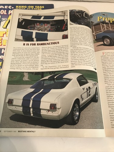 7 Mustang Monatszeitschrift 1993 Feb-Juni Sept-Okt - Bild 10 von 12