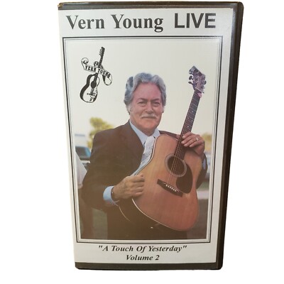 The Vern Young Band VHS Tape : VERN YOUNG LIVE - A Touch of Yesterday Vol 2