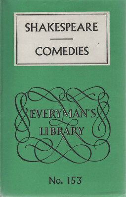 Shakespeares Comedies (Everymans Library 153) HB