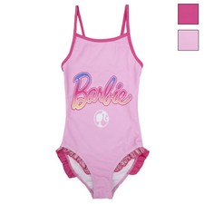 Costume da bagno intero Mattel Barbie bambina 1 pezzo con volant mare 6773