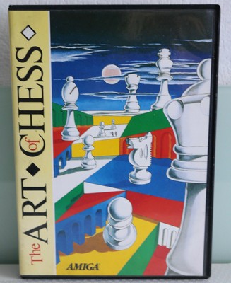 The ART CHESS  für AMIGA/Commodore Spiel OVP / BOXED , rare
