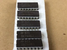5 PCS NATIONAL SEMICONDUCTOR DM7486J  14 Dip NOS 😁 Original New