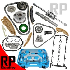 Timing Chain Kit Gasket Crankshaft Pulley Tool For Jaguar Land Rover XF L538 2.0