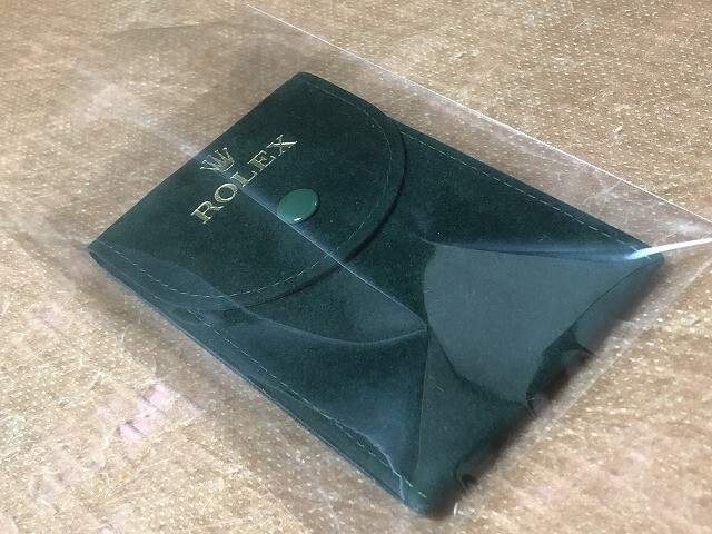Rolex watch case travel pouch novelty soft case t1171089544HA Used