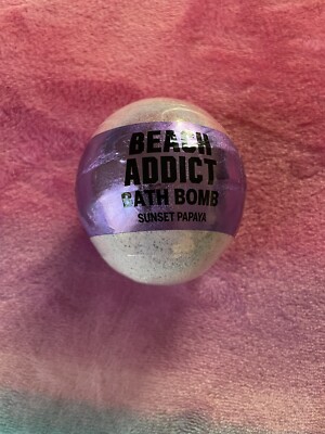 NEW SEALED VICTORIA'S SECRET / PINK BATH BOMB Beach Addict: Sunset Papaya