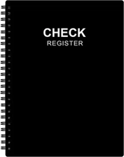Check Register – A5 Check Book Register Books with Check & Transaction Registers