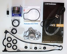 NPW Water Pump & Timing Belt kit W/ Valve Cover Gasket Set For 01-05 Civic 1.7L.