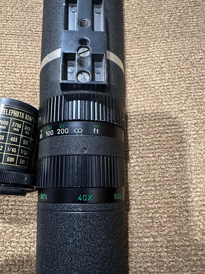 Bausch & Lomb The Discoverer Black 200M 60mm Aperture Telescope Great condition - Image 2 of 4