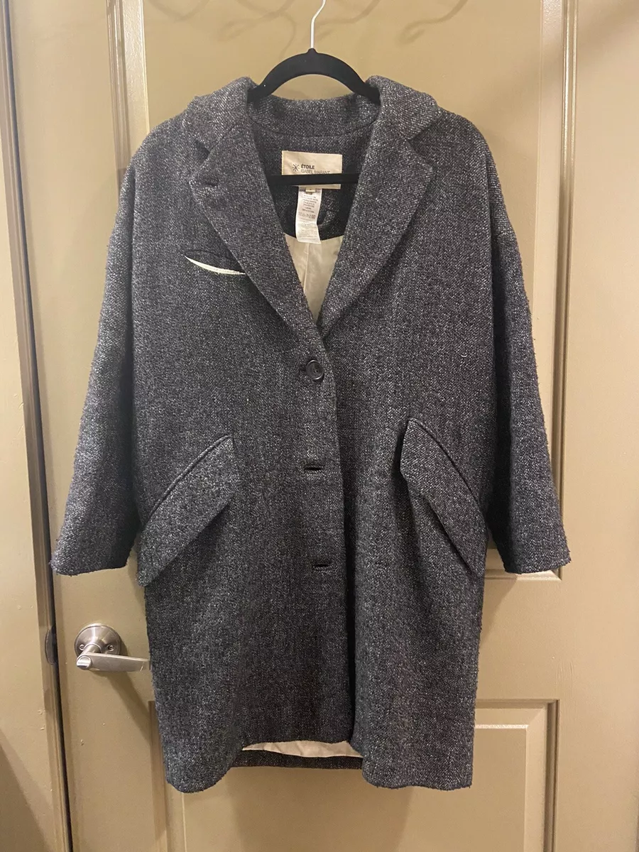 Isabel marant grey clearance coat