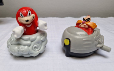 McDonalds Happy Meal 1995 - Sega Sonic The Hedgehog - 2 verschiedene Figuren