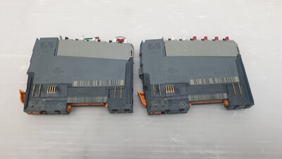 Lot of 2 B&R X20 DM 9324 Digital Input Modules with Base X20 BM 11
