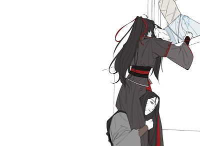 Anime lan wangji  wen ning wei wuxian zhan Playmat Gaming Mat