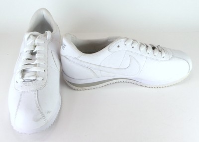 nike leather white sneakers