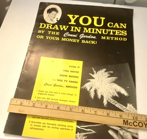Connie Gordon Method Book You Can Draw in Minutes 1963 - Picture 14 of 17