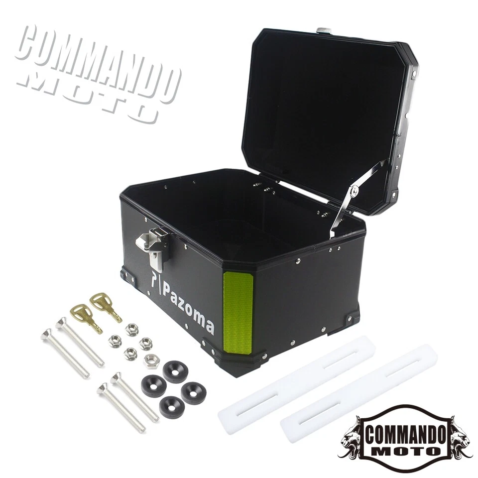 Rear Trunk Luggage Top Case For Harley Honda BMW F800 R1200 R1250 GS R S ST - Image 3 of 4