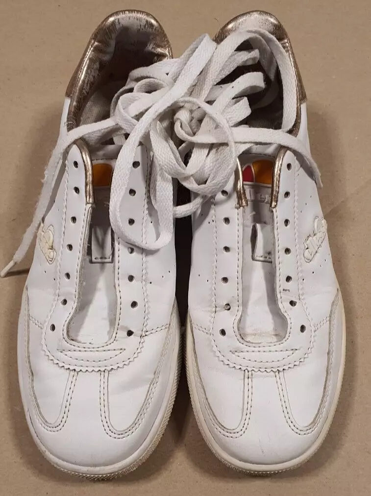 Ellesse napoli trainers white clearance