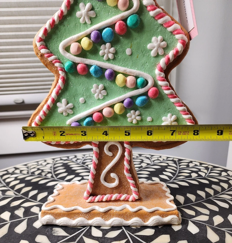 CUPCAKES AND CASHMERE GINGERBREAD CHRISTMAS TREE. SUPER CUTE! - Image 4 of 4