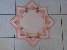 Hardanger: Tischdecke Hardanger Handarbeits Decke salm